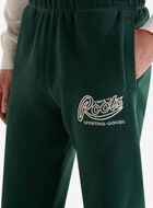 Plaid Applique Sweatpant