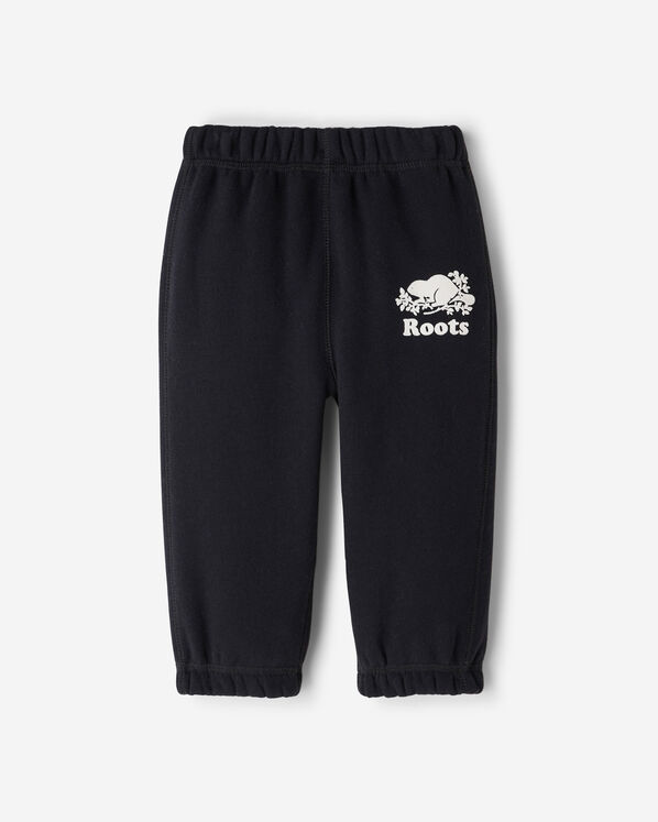 Pantalon original en molleton de coton bio Roots pour bébés