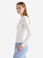 Roam Rib Fitted Long Sleeve Top