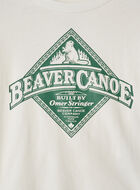 T-shirt décontracté Beaver Canoe pour bébé