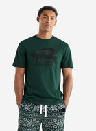 T-shirt Cooper à carreaux pour hommes