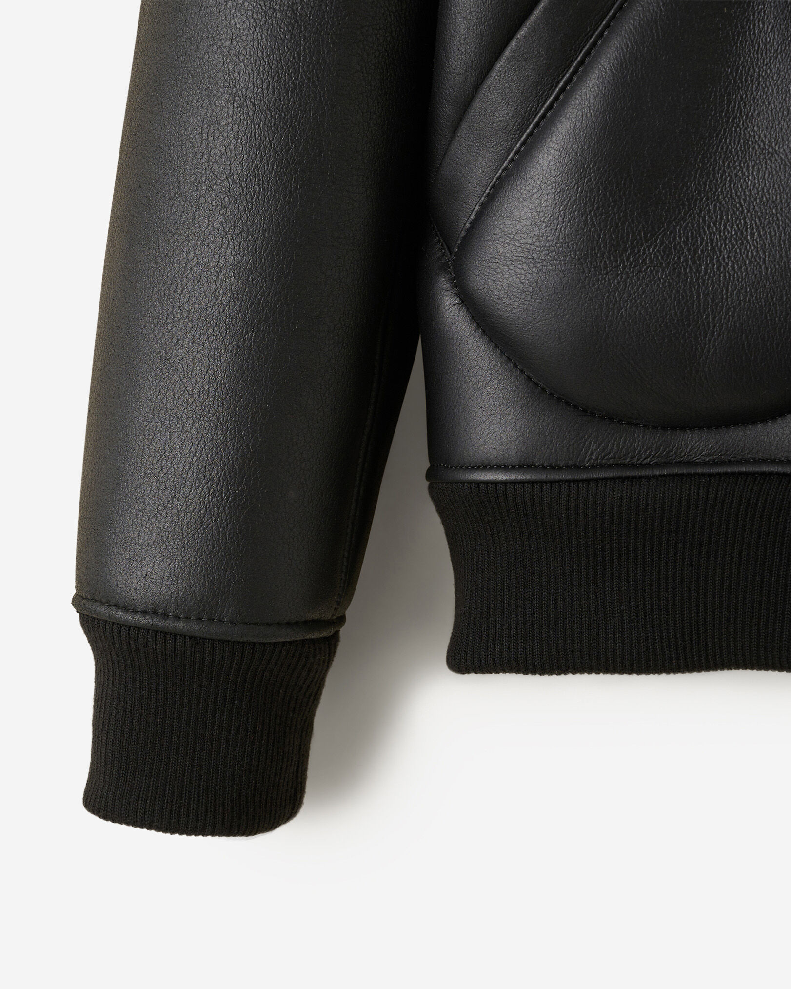 Shearling Varsity Jacket