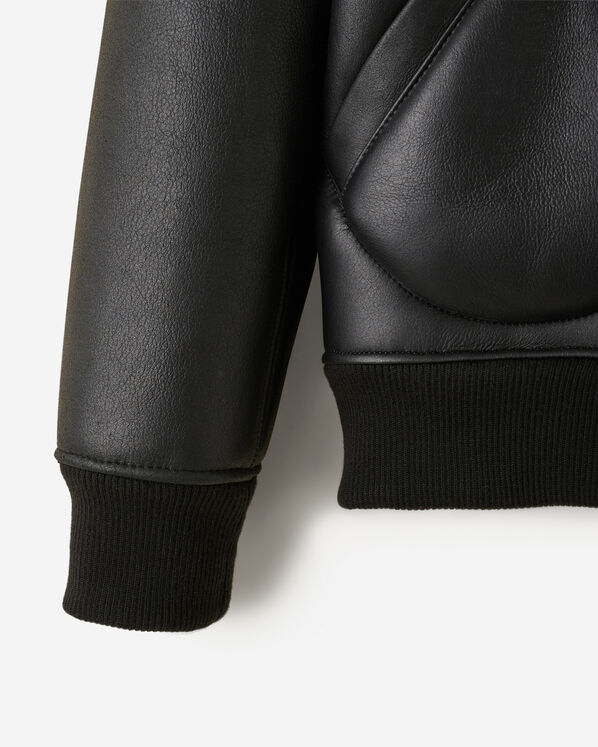 Shearling Varsity Jacket