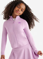 Girls Active Fitted Track Jacket