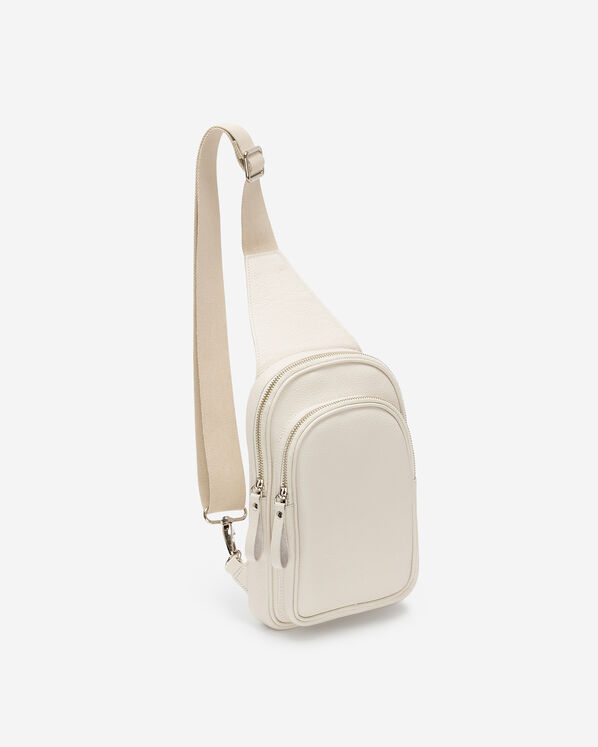 Sac &agrave; bandouli&egrave;re Trinit&eacute; en cuir Cervino