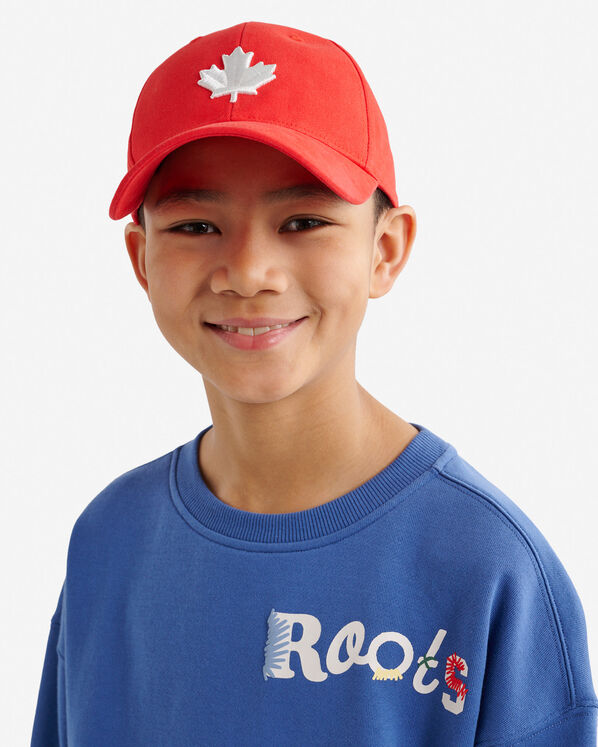 Kids Modern Leaf Baseball Cap
