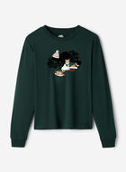 Womens Holiday Cooper Long Sleeve T-Shirt