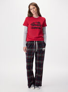 Womens Cooper Plaid T-Shirt