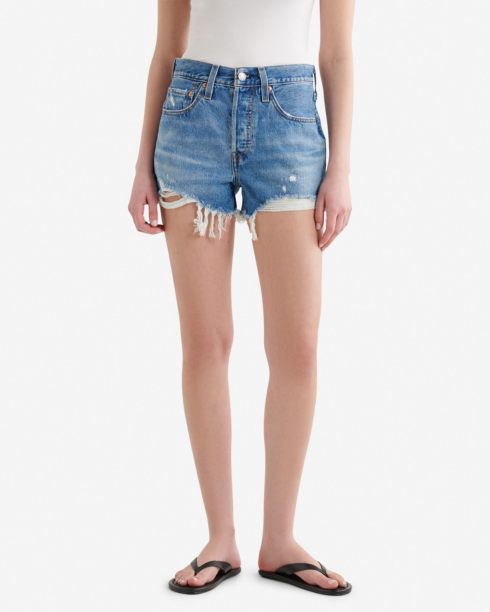 Short original Levi'sᴹᴰ 501ᴹᴰ pour femmes 2,5 po