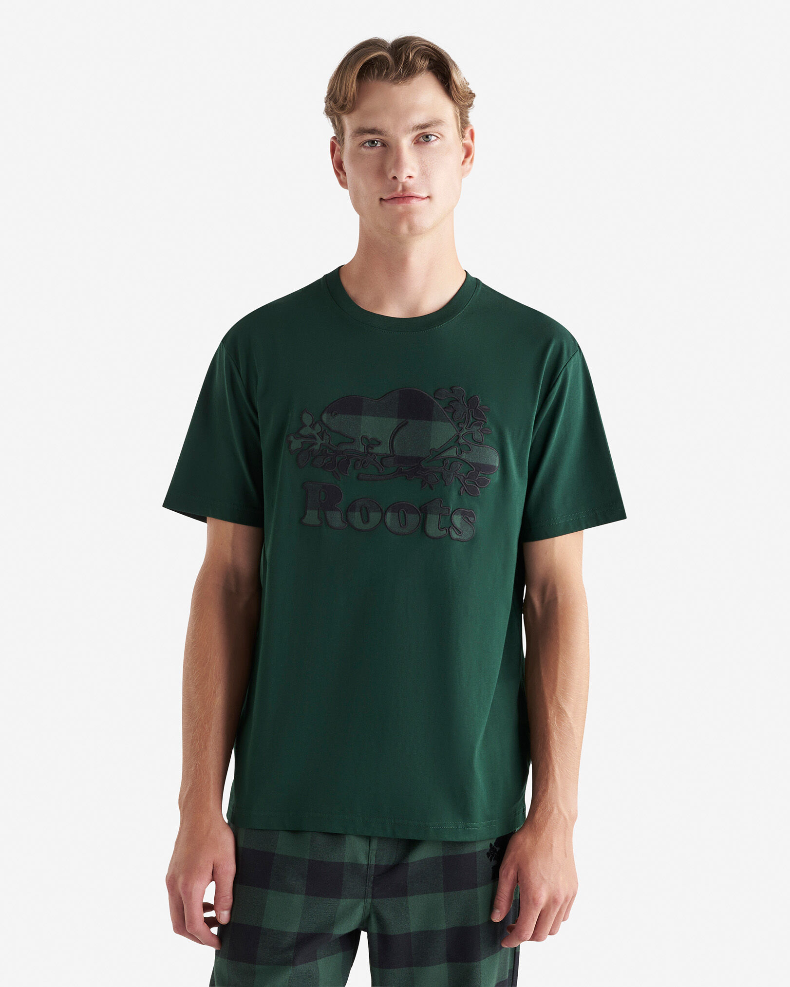 Mens Cooper Plaid T-Shirt
