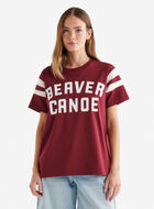 T-shirt aux couleurs contrastantes Beaver Canoe pour femme 