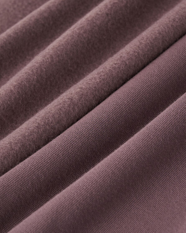 Pantalon &agrave; jambe large en molleton de coton bio Cooper