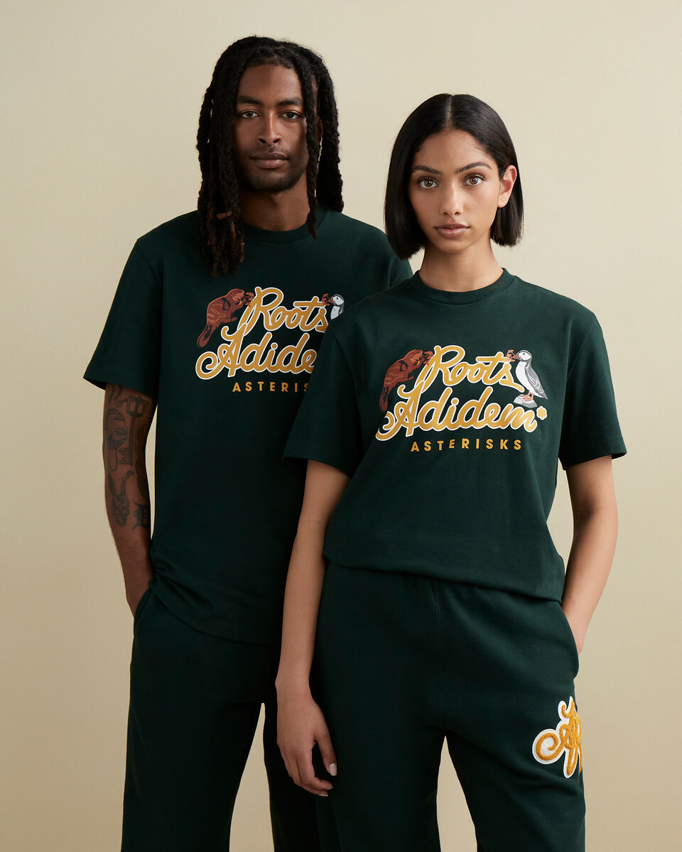 Roots X Adidem Asterisks Relaxed T-shirt Gender Free