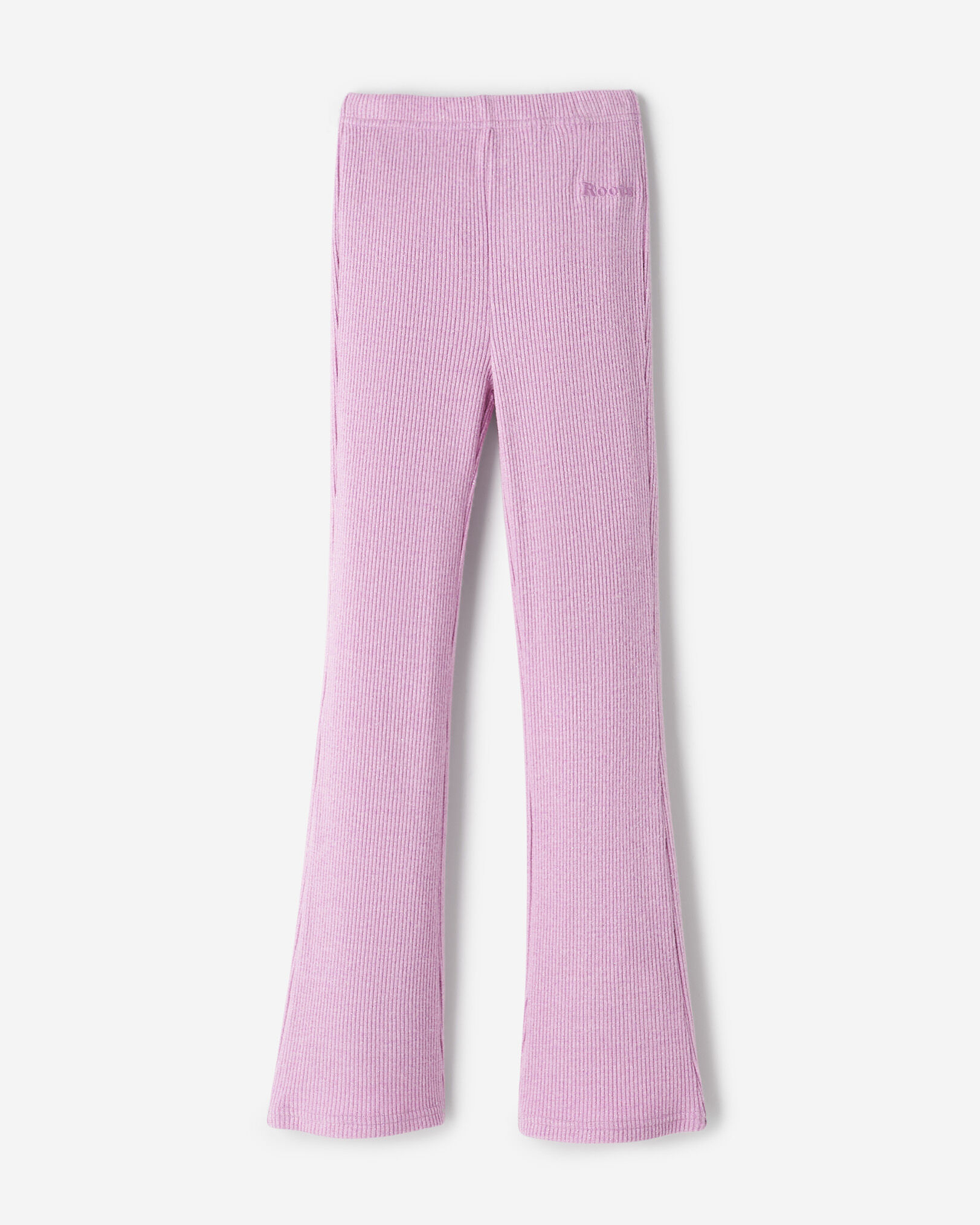 Pantalon côtelé scintillant à jambe évasée Cooper pour fille