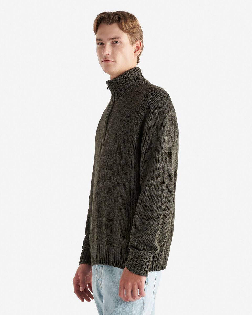 Robson Relaxed Half Zip Stein Sweater