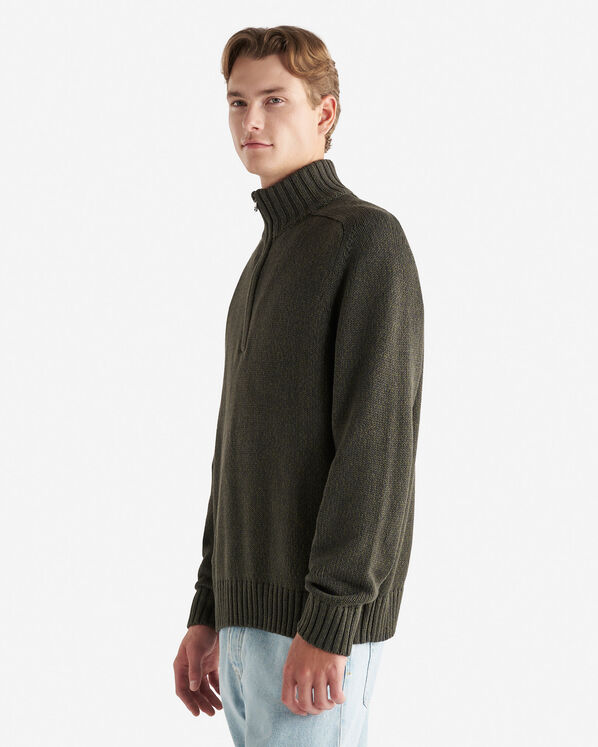 Robson Relaxed Half Zip Stein Sweater Robson Relaxed Half Zip Stein Sweater