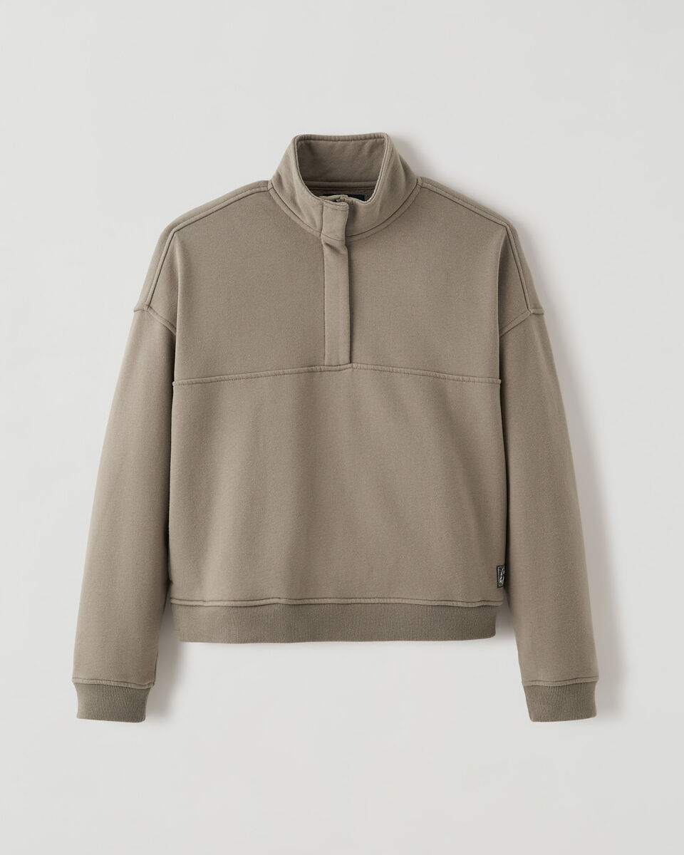 Outdoors Half Zip Mock Sweatshirt