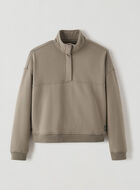 Outdoors Half Zip Mock Sweatshirt