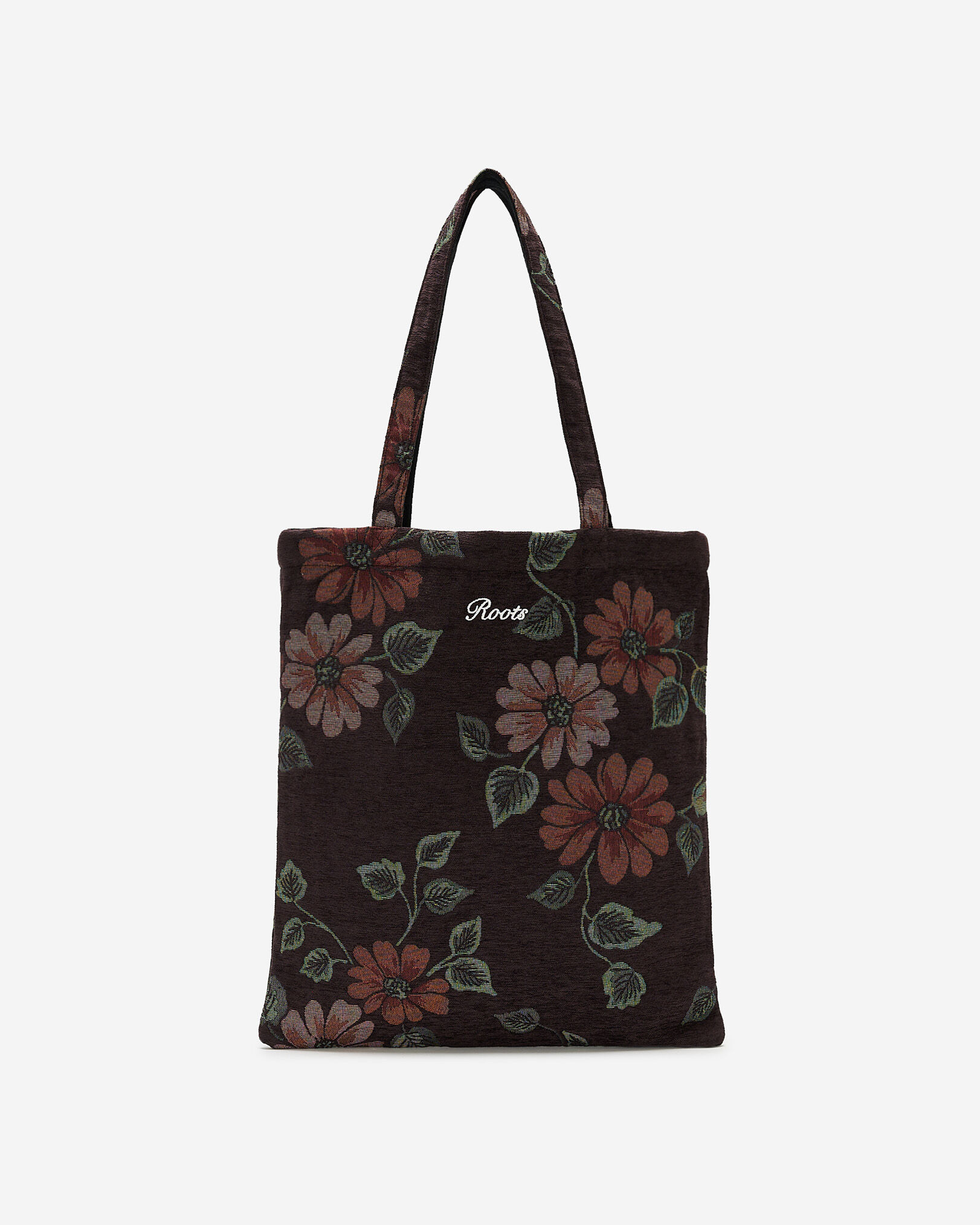 Floral Jacquard Tote