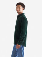 Chemise de travail en velours côtelé