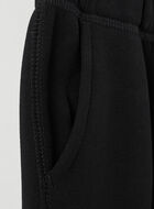 Pantalon ajusté à cheville côtelée en molleton de coton bio pour tout-petits