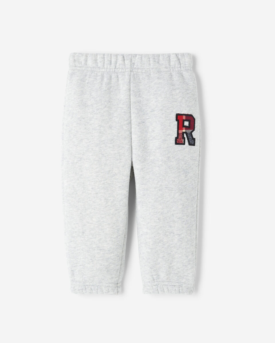 Baby Plaid Applique Sweatpant