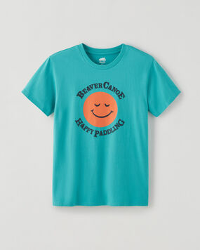 Womens Happy Camper Oversized T-Shirt