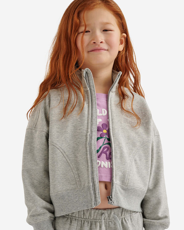 Girls Cozy Cooper Relaxed Zip Track Jacket