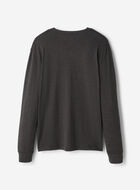 Mens Organic Perfect Pepper Long Sleeve T-Shirt