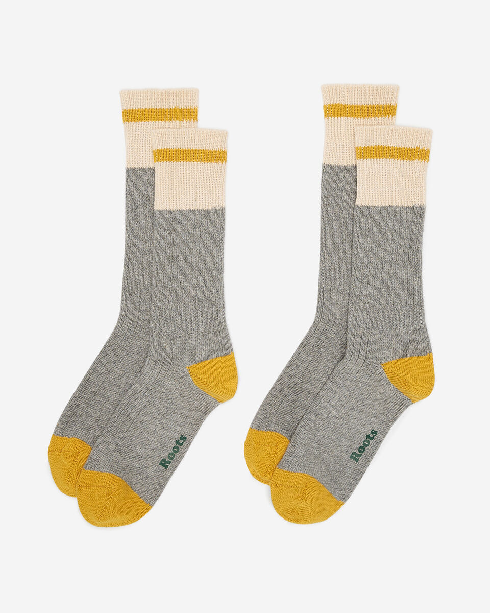 Adult Cotton Cabin Pop Sock 2 Pack