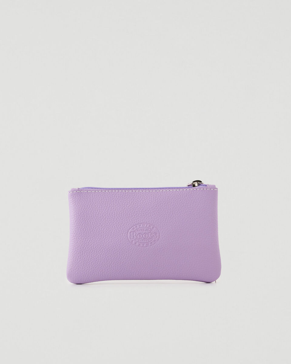 Pochette moyenne à glissière en cuir Cervino