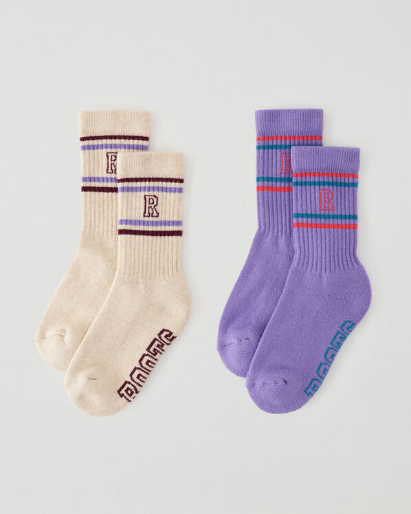 2 paires de chaussettes Athletics Club pour enfants