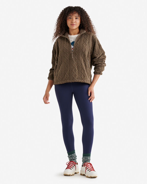 Cable Shearling Fleece Half Zip Cable Shearling Fleece Half Zip