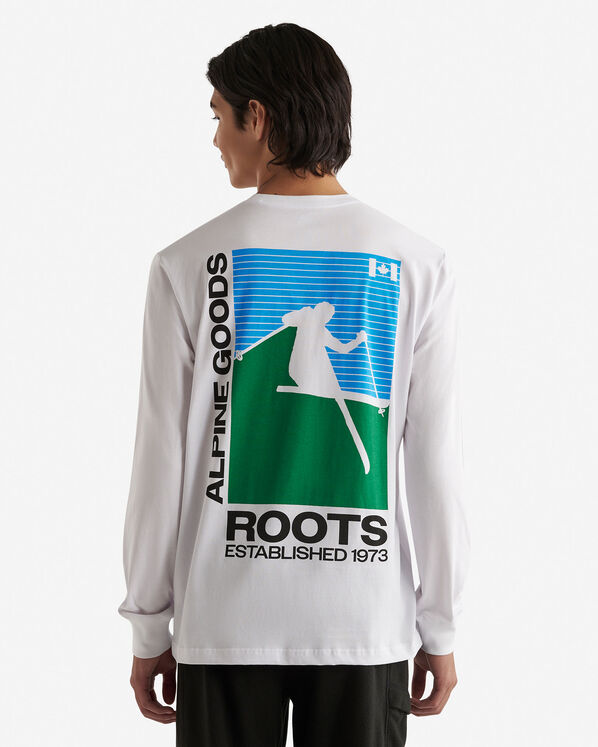 Mens Vintage Alpine Goods Long Sleeve T-Shirt