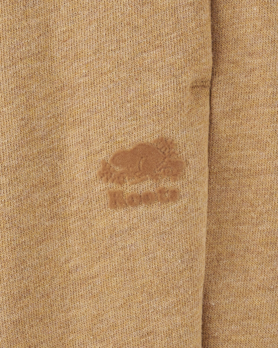Pantalon ajusté à taille haute en molleton de coton bio Cooper