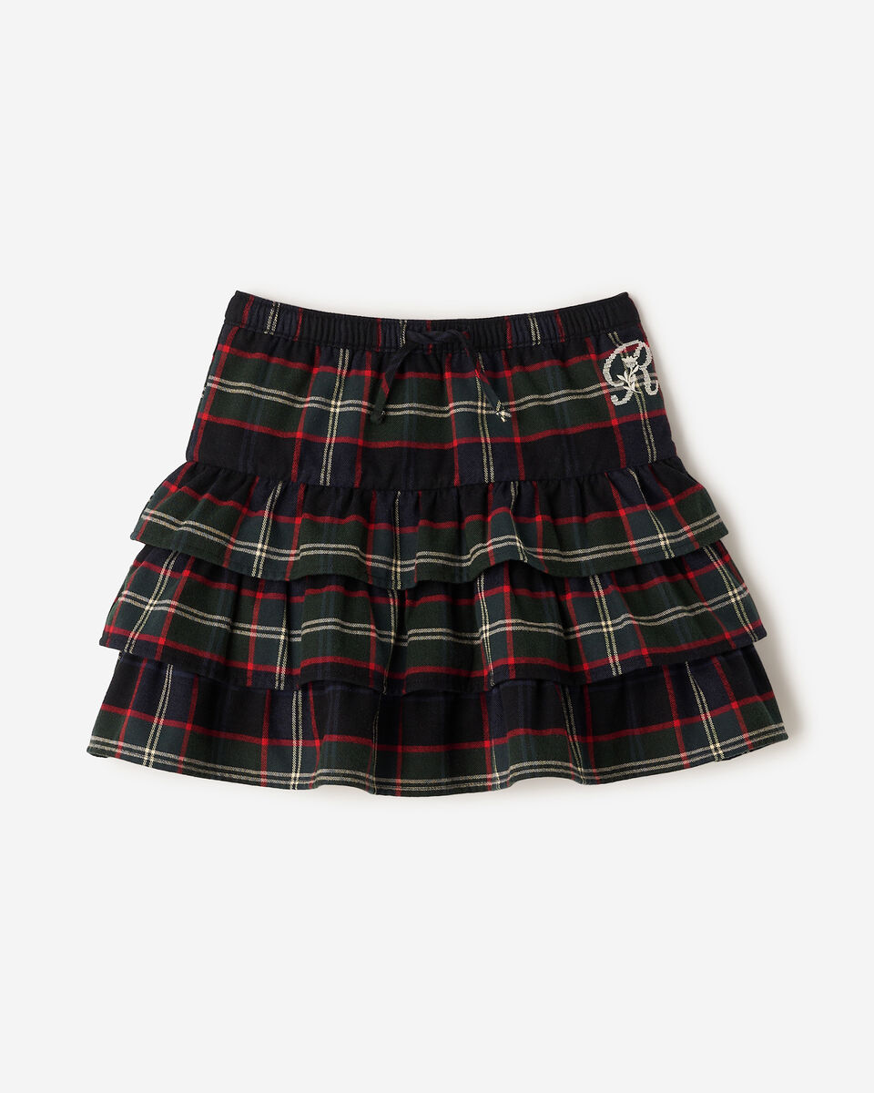 Girls Plaid Skirt