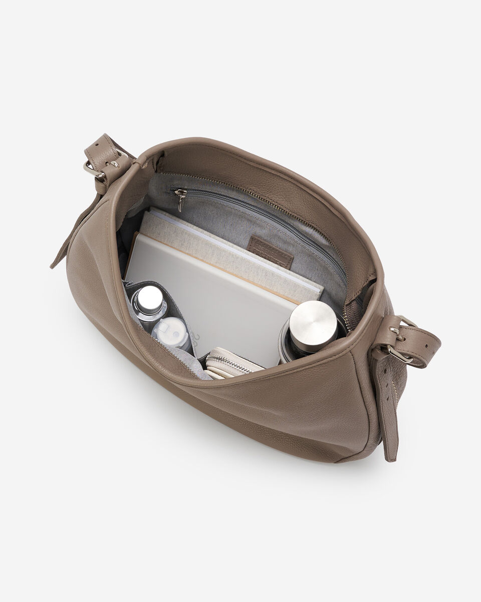 Grand sac Lexi en cuir Nuage