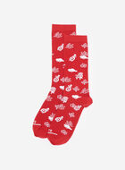 Adult Canada Day Print Sock