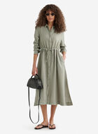 Robe chemise en gaze de coton Isla