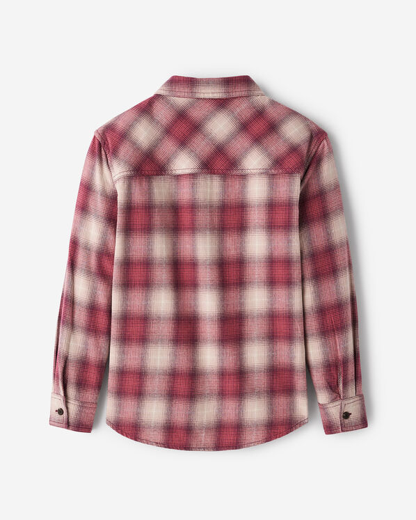 Chemise à carreaux décontractée pour enfants Chemise à carreaux décontractée pour enfants
