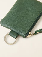 Pochette à glissière en cuir Cervino