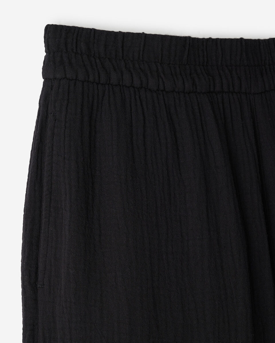 Isla Cotton Gauze Wide Leg Pant