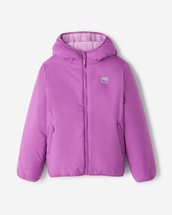 Blouson en mouton réversible pour enfants