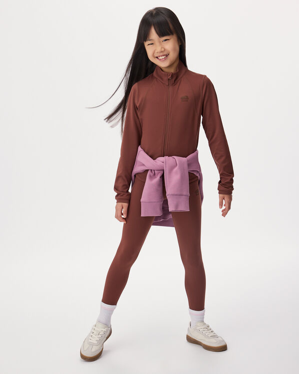 Girls Active Fitted Track Jacket