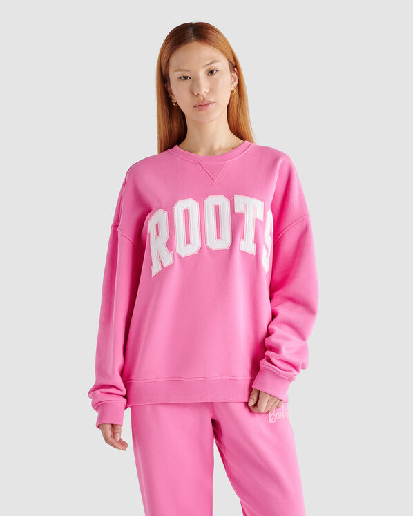 Chandail à col rond décontracté Barbie™ X Roots