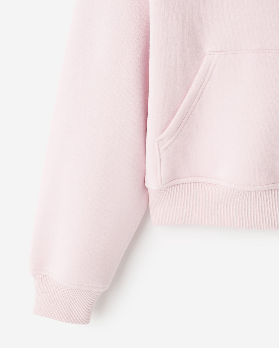 Chandail &agrave; capuchon en molleton nuage