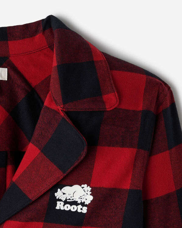 Womens Park Plaid Pajama Set
