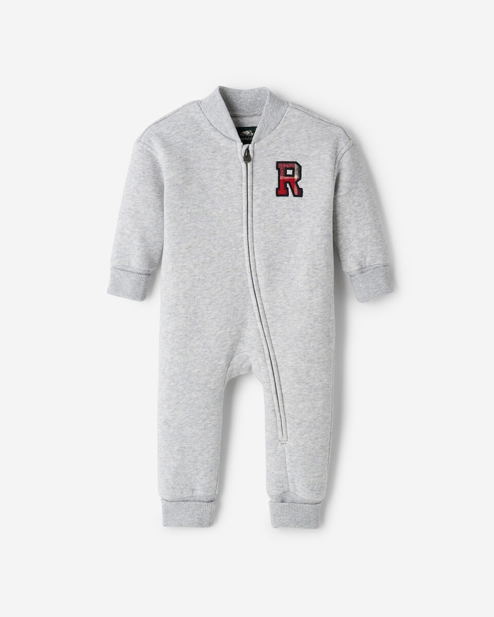 Baby Plaid Applique Romper
