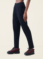 Pantalon ajusté à taille haute en molleton de coton bio Cooper