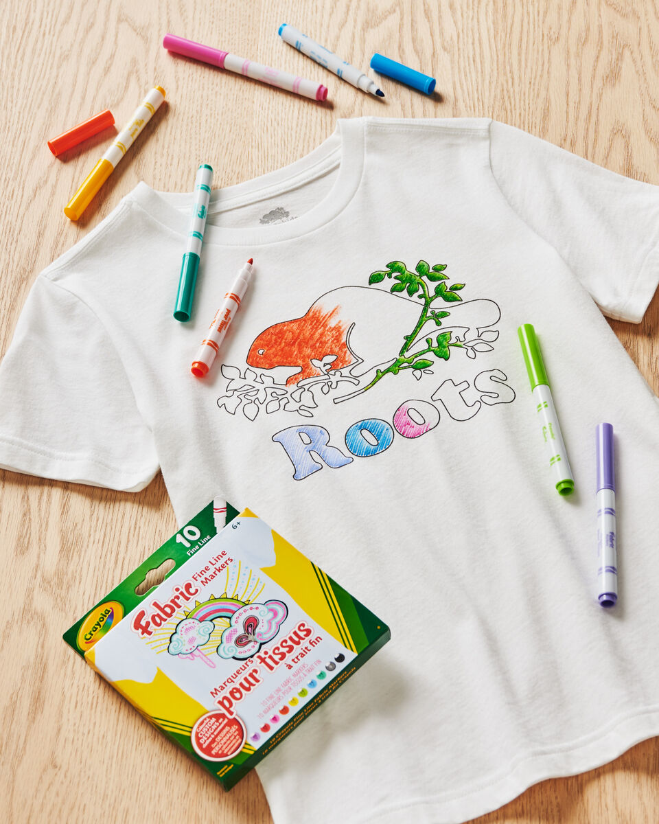 Kids Colour Your Own Cooper T-shirt